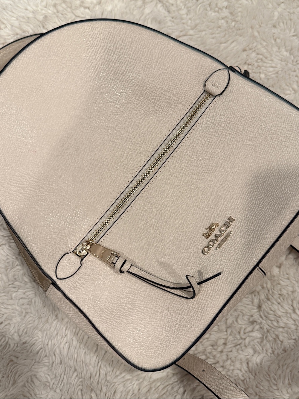 Coach Jordyn Leather Backpack with Gold Hardware